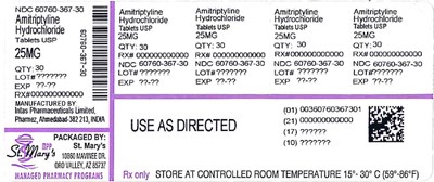 Amitriptyline 60760 367 30